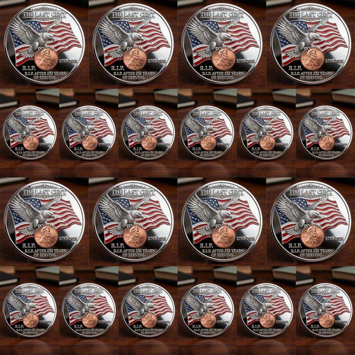 🏆Flash Sale 60% OFF - The Last Cent Commemorative Coin - Smooth version