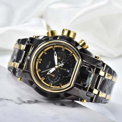 Large dial compass sports watch