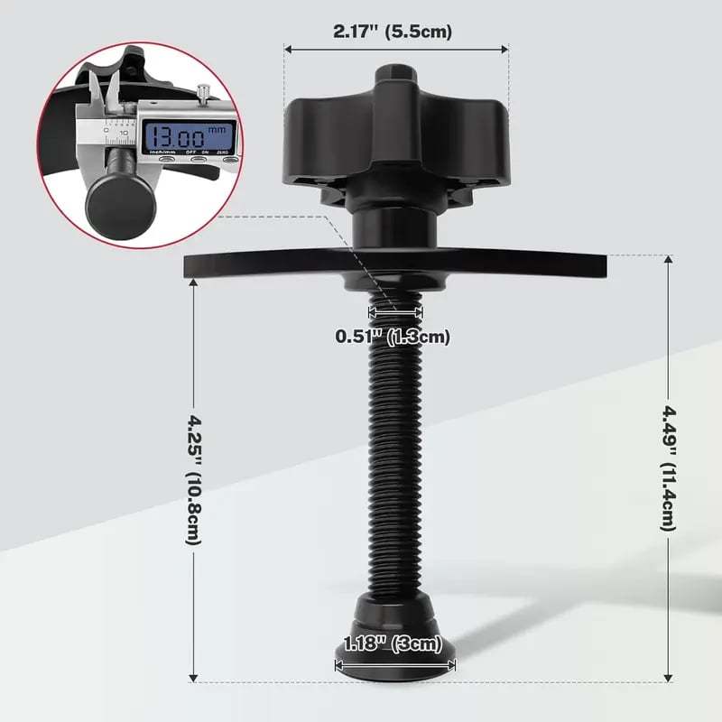 🔥Limited Time 50% Off-🛠️ Car Brake Caliper Compression Tool - Heavy Duty Swivel Design, Ergonomic Handle, Carbon Steel Brake Piston Compressor