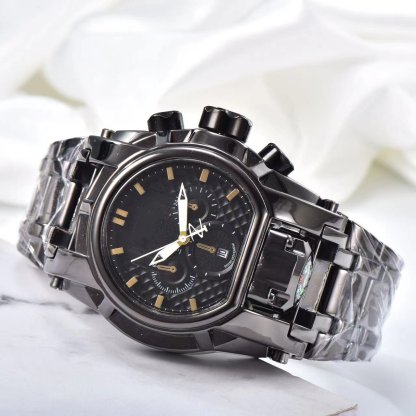 Large dial compass sports watch