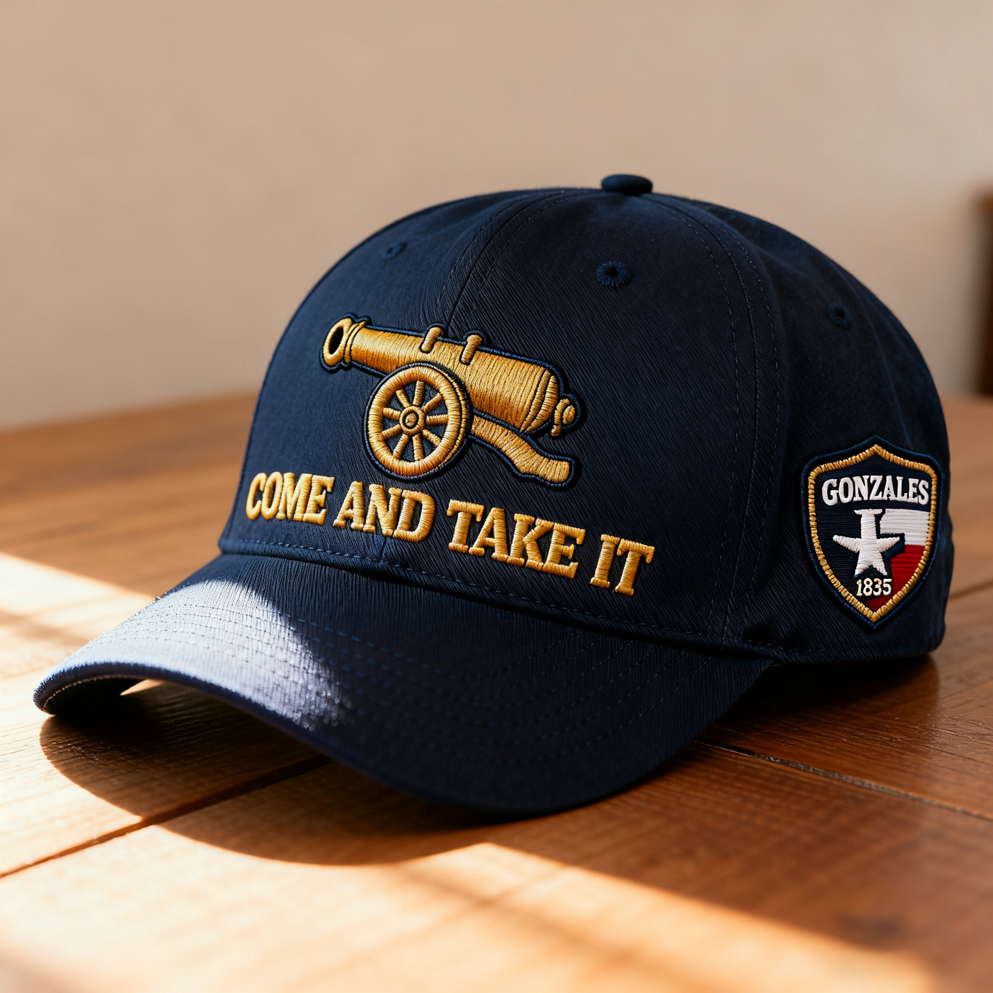 Republic of Texas Embroidered Hat – 1836–1845 Lone Star State Heritage Cap