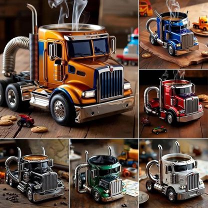 🔥NEW HOT SELLING 49% OFF🔥Handmade Semi-Truck Ceramic Coffee Mug