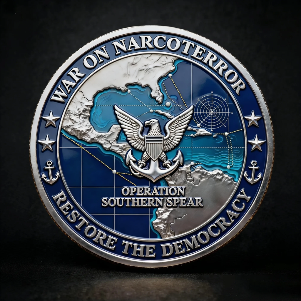 2026 New Year Hot Sale 49% OFF 🔥U.S. Military Strike on Venezuela Commemorative Coin
