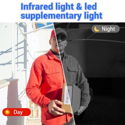 Wireless Doorbell Camera: 1080P, 170° Viewing Angle, 4.3-Inch Screen, IPX65 Outdoor Waterproof, Night Vision