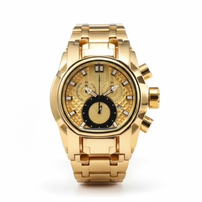 Large dial compass sports watch