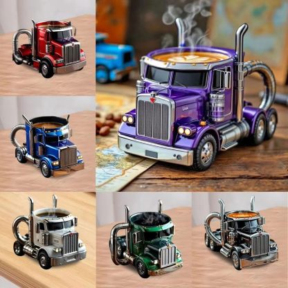 🔥NEW HOT SELLING 49% OFF🔥Handmade Semi-Truck Ceramic Coffee Mug