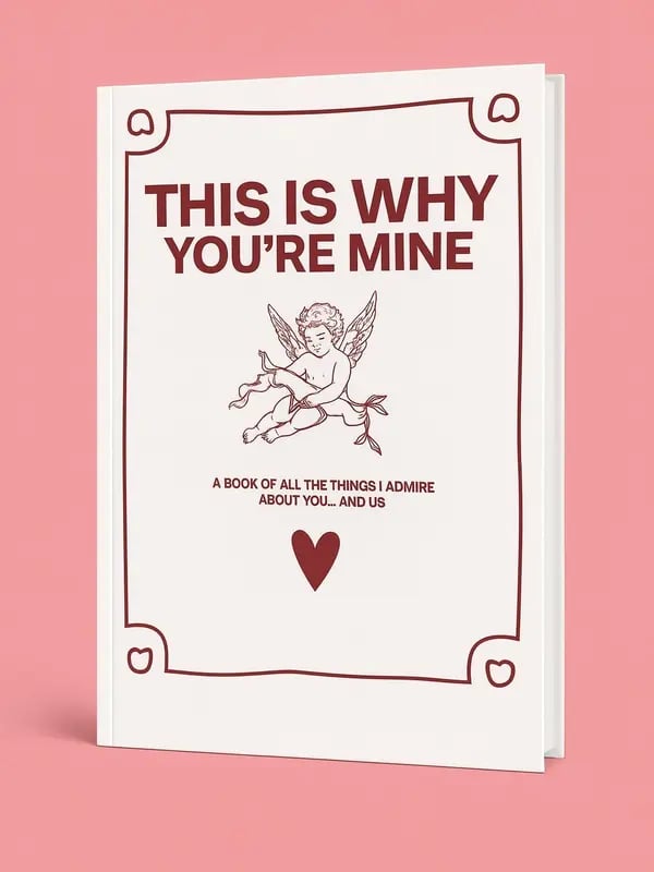 💕This Is Why You're Mine: A Couples Love Story Journal ✨