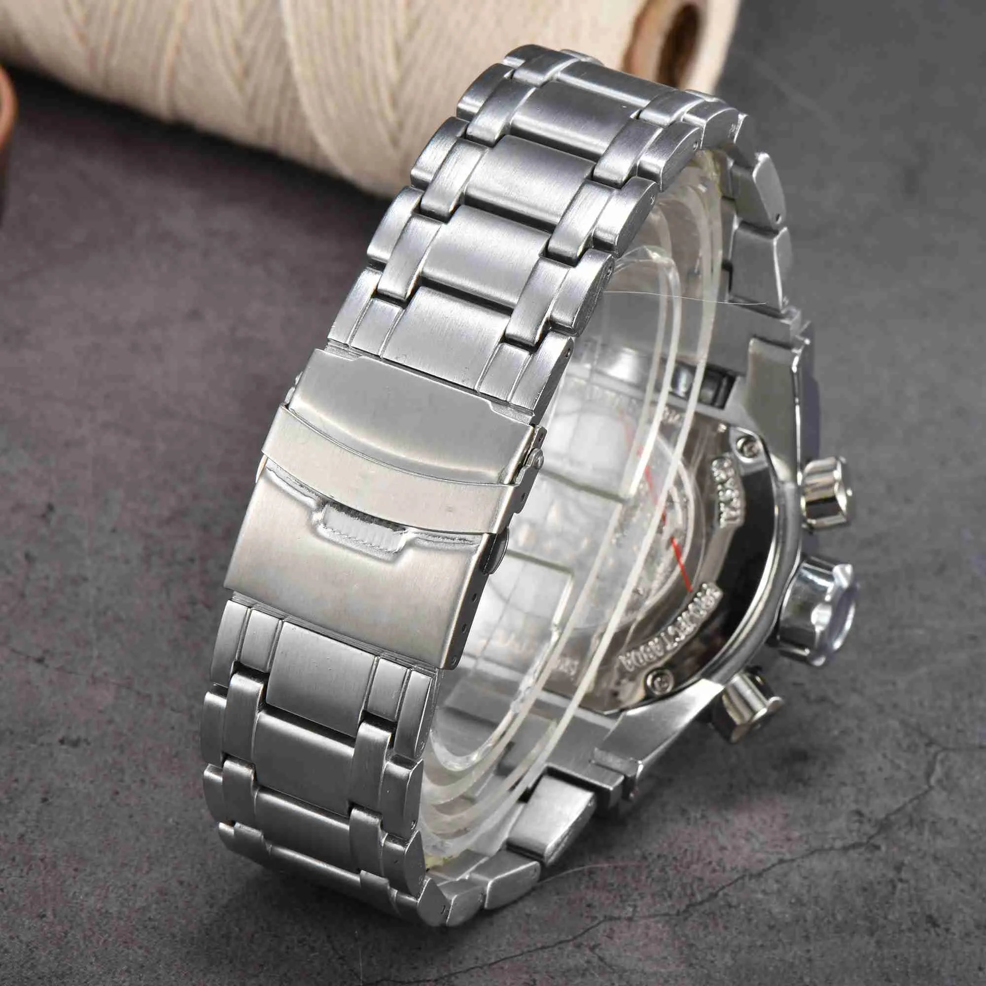 Large dial compass sports watch