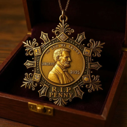 🔥 Black Friday 50% OFF--Final Cent Memorial Snowflake Ornament