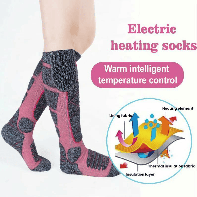 🎁Christmas Sale 49% OFF🎅Washable Rechargeable Heated Socks for Men & Women
