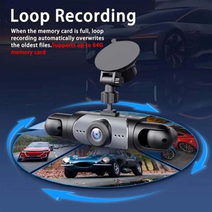 🎁LAST DAY 49% OFF - Full View Car Dashcam System (Buy More Save More)🔥
