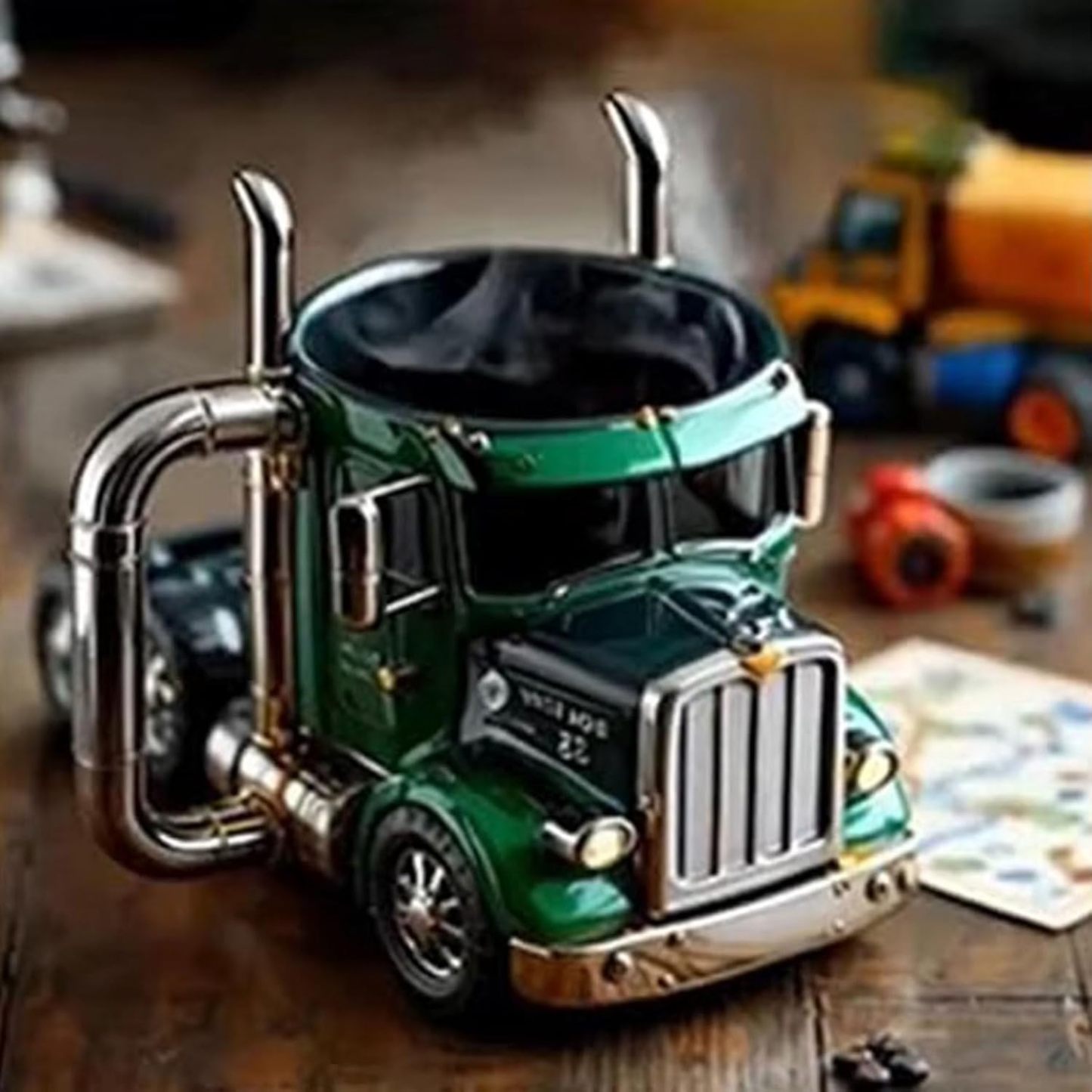 🔥NEW HOT SELLING 49% OFF🔥Handmade Semi-Truck Ceramic Coffee Mug