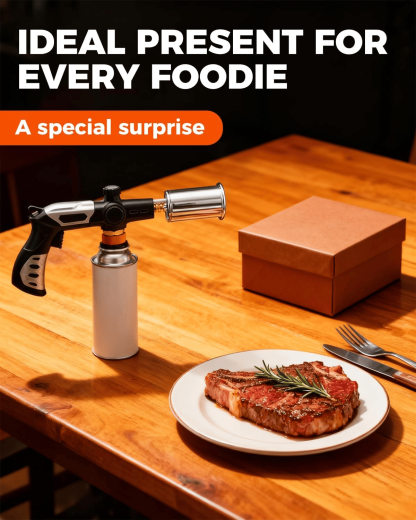 💥 Powerful Propane Torch – 2732°F High Temp, Instant Ignition for Grilling!