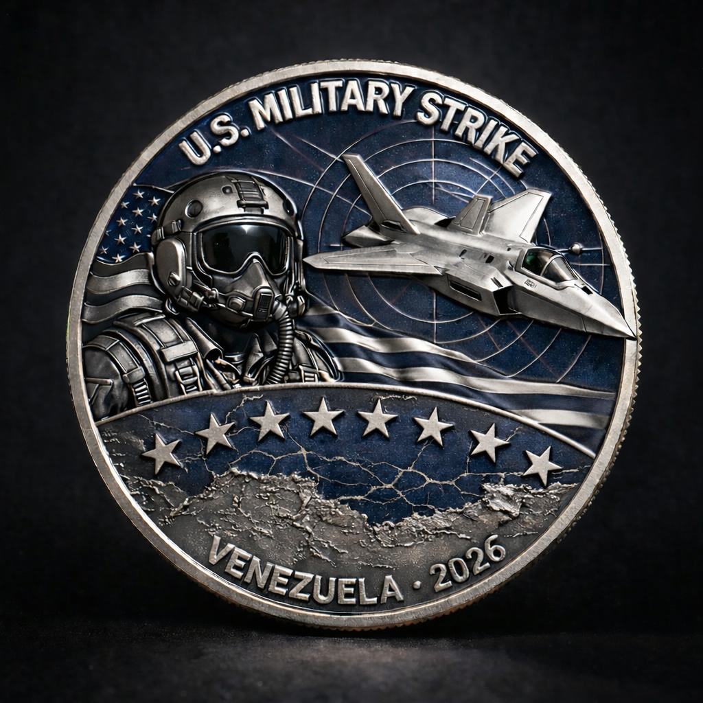 U.S. Military Strike – United States Strategic Command Commemorative Challenge Coin
