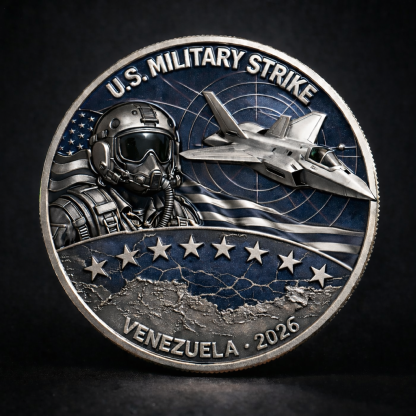 U.S. Military Strike – United States Strategic Command Commemorative Challenge Coin