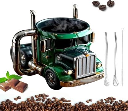 🔥NEW HOT SELLING 49% OFF🔥Handmade Semi-Truck Ceramic Coffee Mug