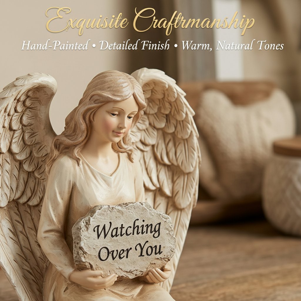 The "Watching Over You" Guardian Angel Shelf Sitter