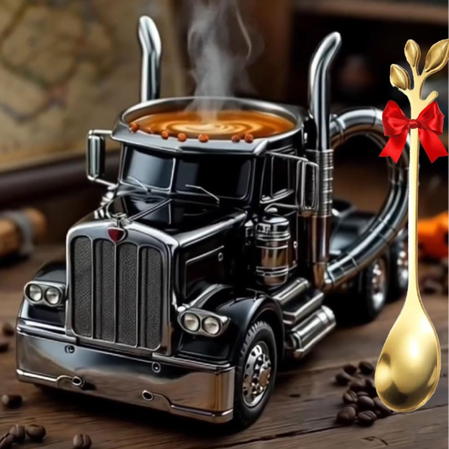 🔥NEW HOT SELLING 49% OFF🔥Handmade Semi-Truck Ceramic Coffee Mug
