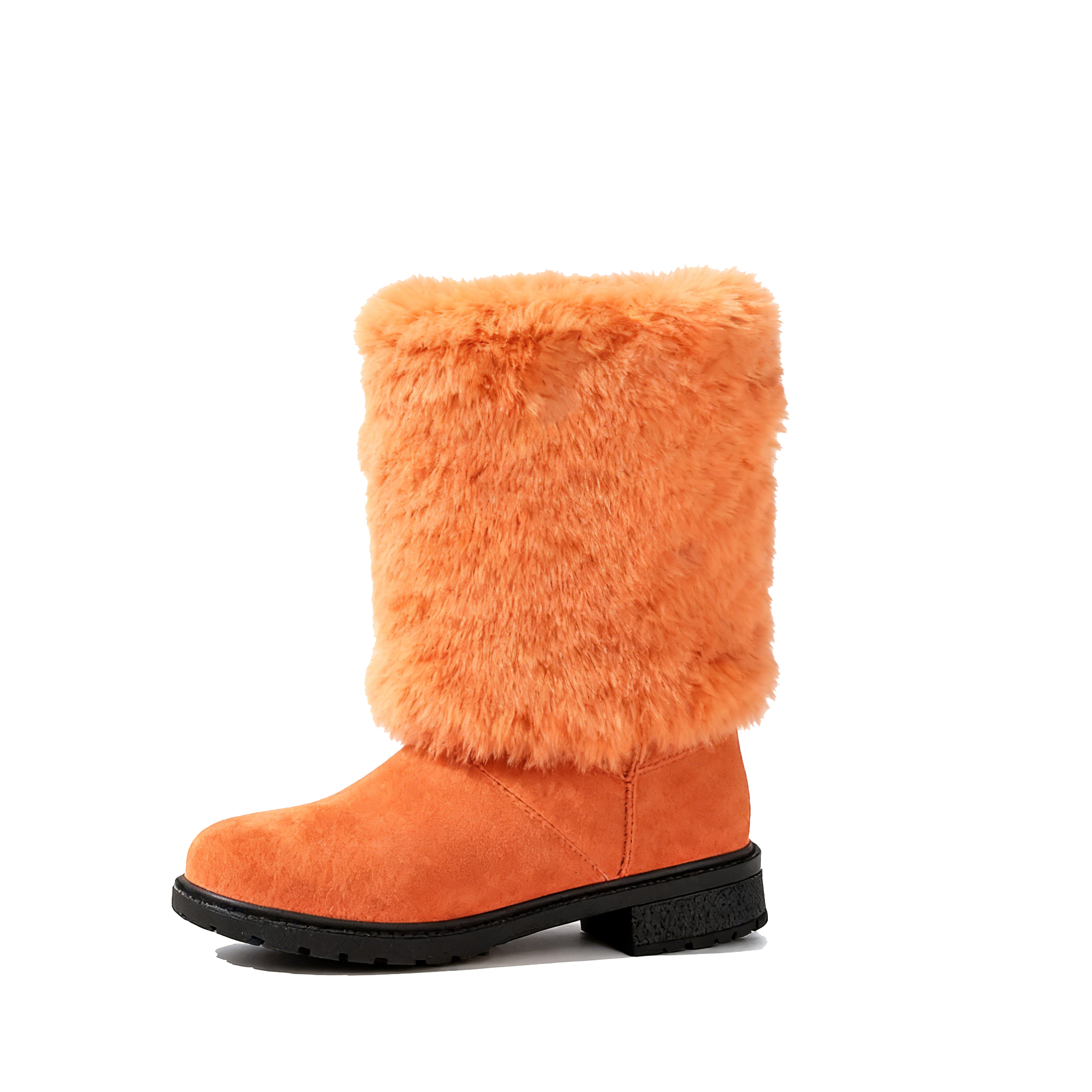 Long Faux Fur Cuff Winter Boots: Cozy & Vibrant Styles for Cold Days