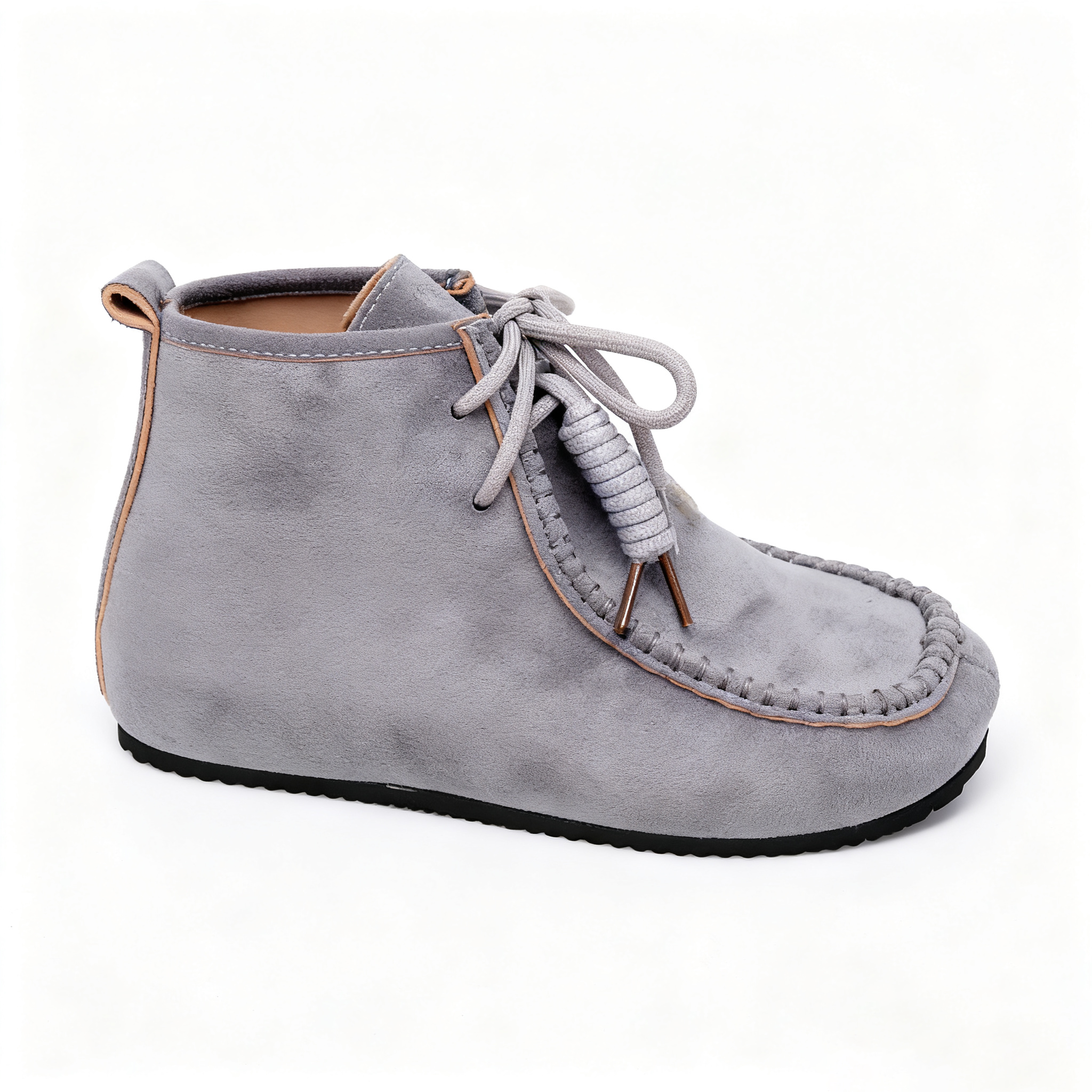 Women's Low-Cut Chelsea Boots - Flat Heel British Style