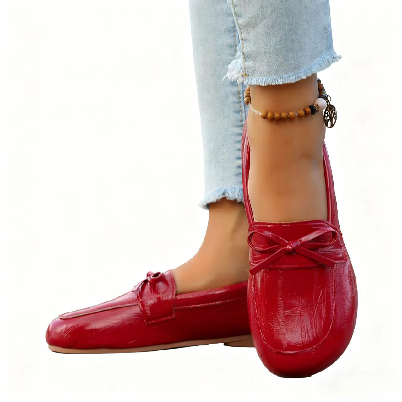 (⏳NOW ON: 60% OFF Sale! 🔥)Ladies' casual bow flat shoes