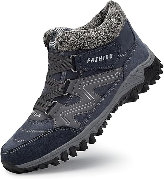 Women's Winter Thermal Ankle Booties | Ankle Boots | Warm Oxford Fabric Lined Waterproof Non-Slip Lightweight Women's Winter Thermal Boots for Outdoor Indoor Daily Wear