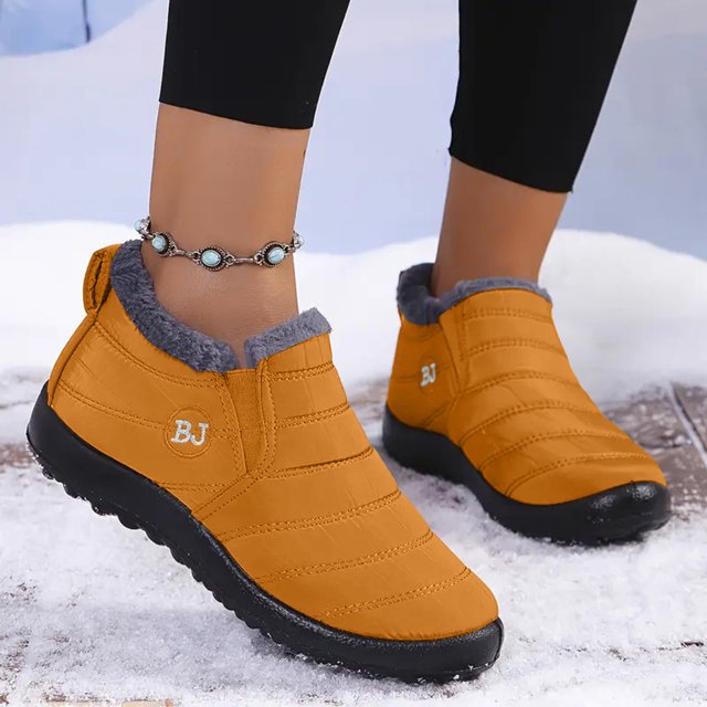 Winter Snow Boots for Women Anti-Skid House Shoes Ankle Boots Indoor Outdoor