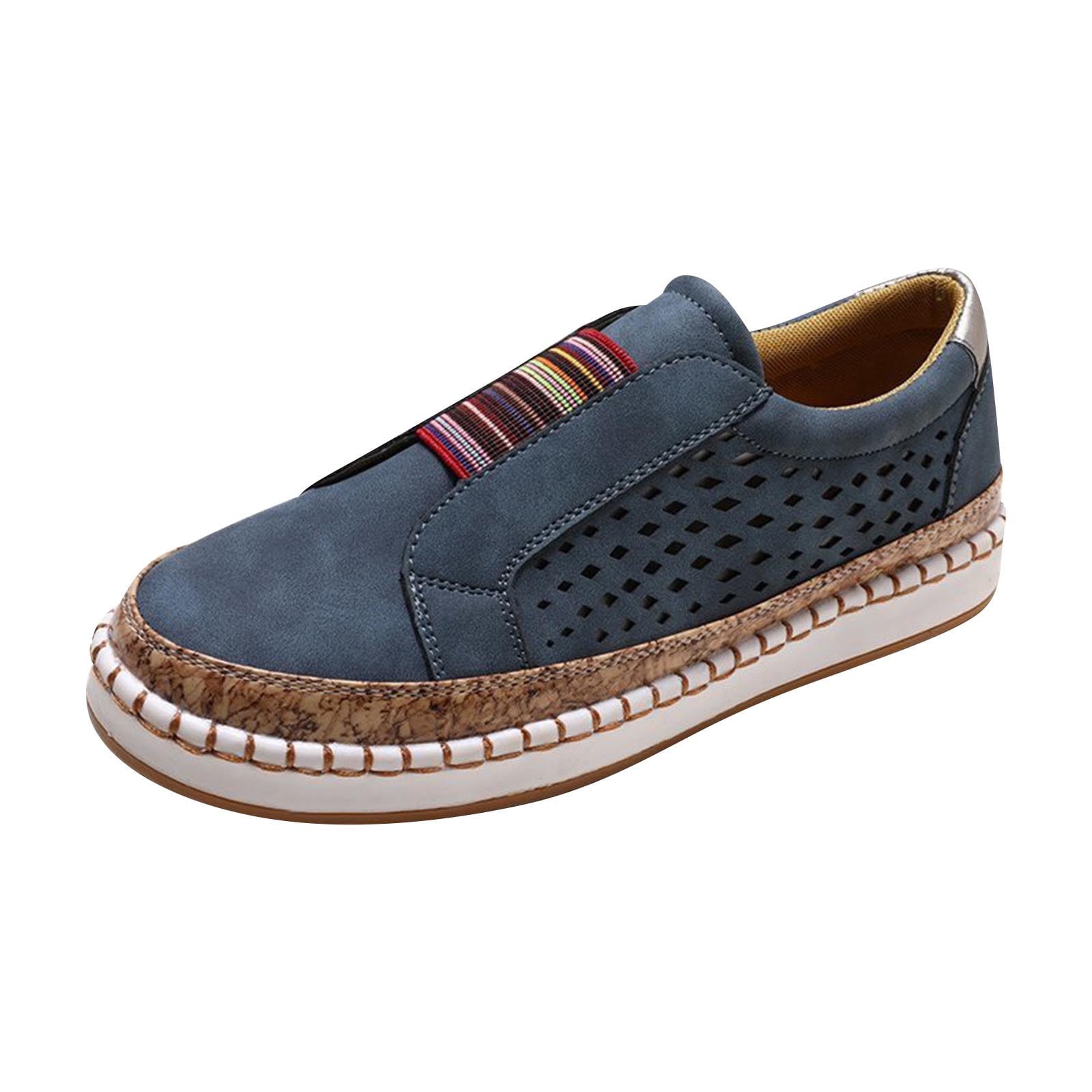 (⏳NOW ON: 70% OFF Sale! 🔥)⭐Women's Modern No-Tie Slip-On Sports Skate Shoes