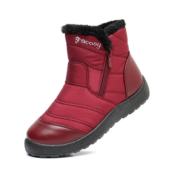 Women's  Outdoor Winter Boots Waterproof Lightweight Comfortable Cotton Non-Slip for Women Snow Boots Ankle Boots Women Shoes