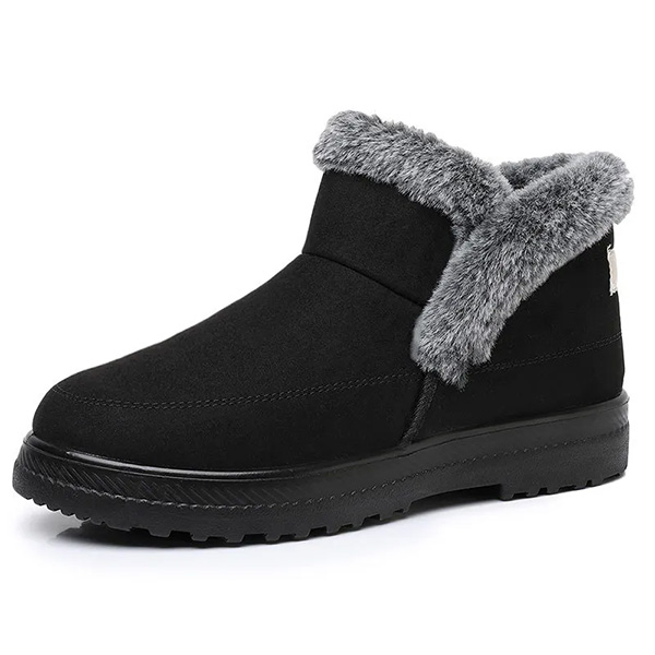 Women’s Cozy Insulated Ankle Booties, Fleece and Thickened Outdoor Leisure Booties