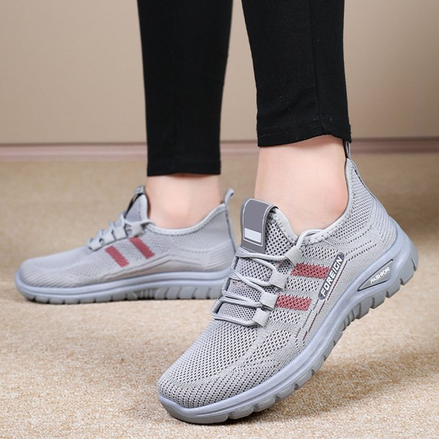 Trainers Women's Lightweight And Comfortable Ergonomic Shoe Running Shoes Non Slip Orthopa
