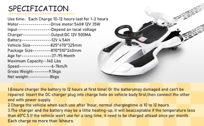 🎉LAST DAY 80% OFF⏰️12V ELECTRIC WIGGLE CAR RIDE ON TOY