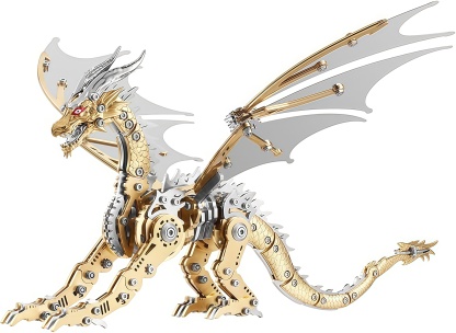 Last 5 Days! Limited-Time Low Price Sale & Clearance! Golden Dragon 3D Metal Puzzle