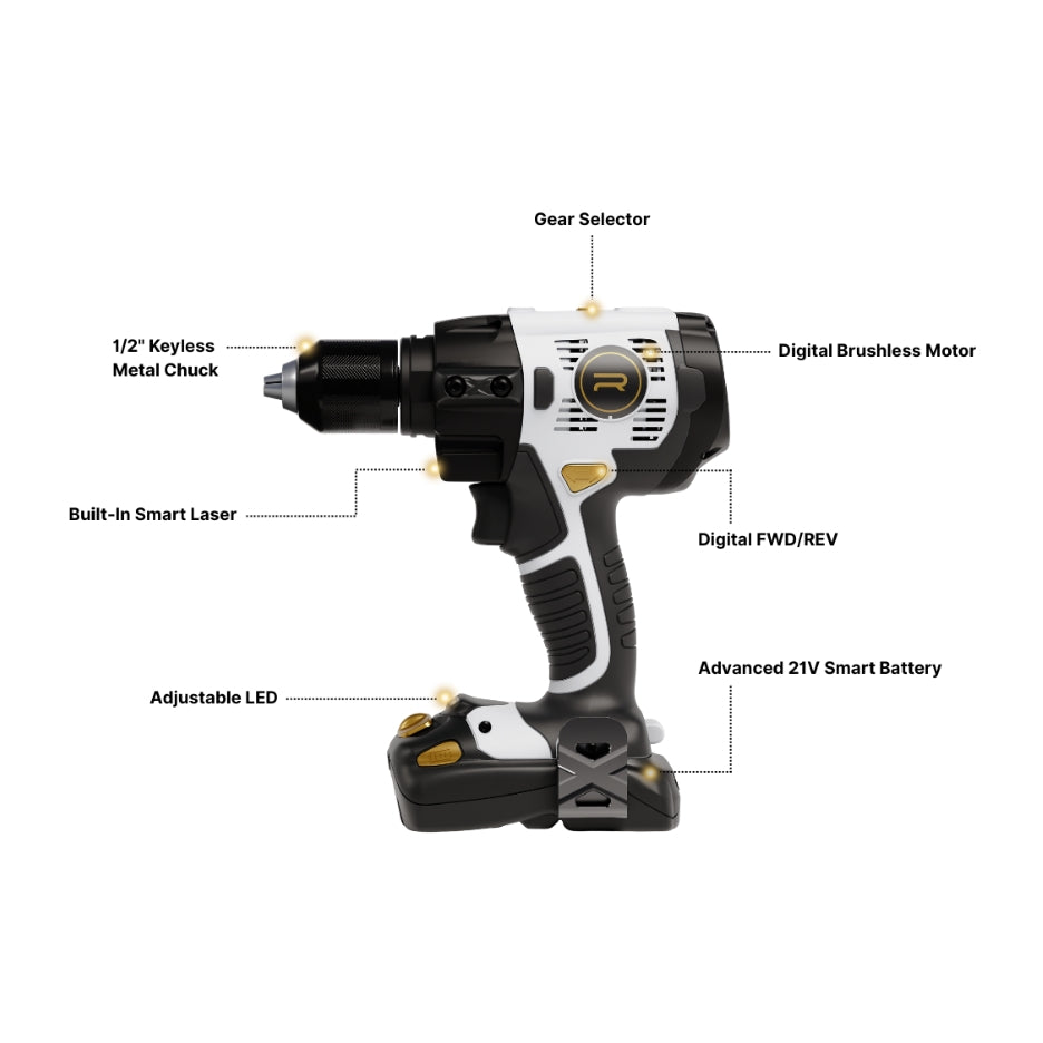 xDrill Smart Digital Power Drill 4.5Ah Kit