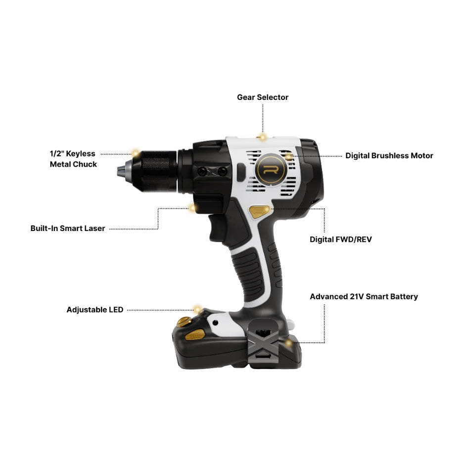 xDrill Smart Digital Power Drill 4.5Ah Kit