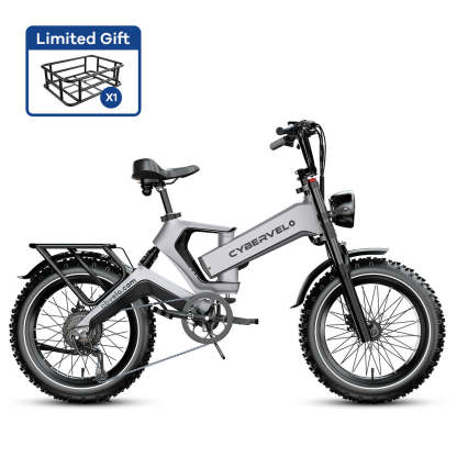 1000W (2000W peak) adult folding electric bicycle, 35 mph top speed with 100-mile range