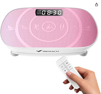 Vibration Plate - 440lbs, Bluetooth, Weight Loss & Lymphatic Drainage