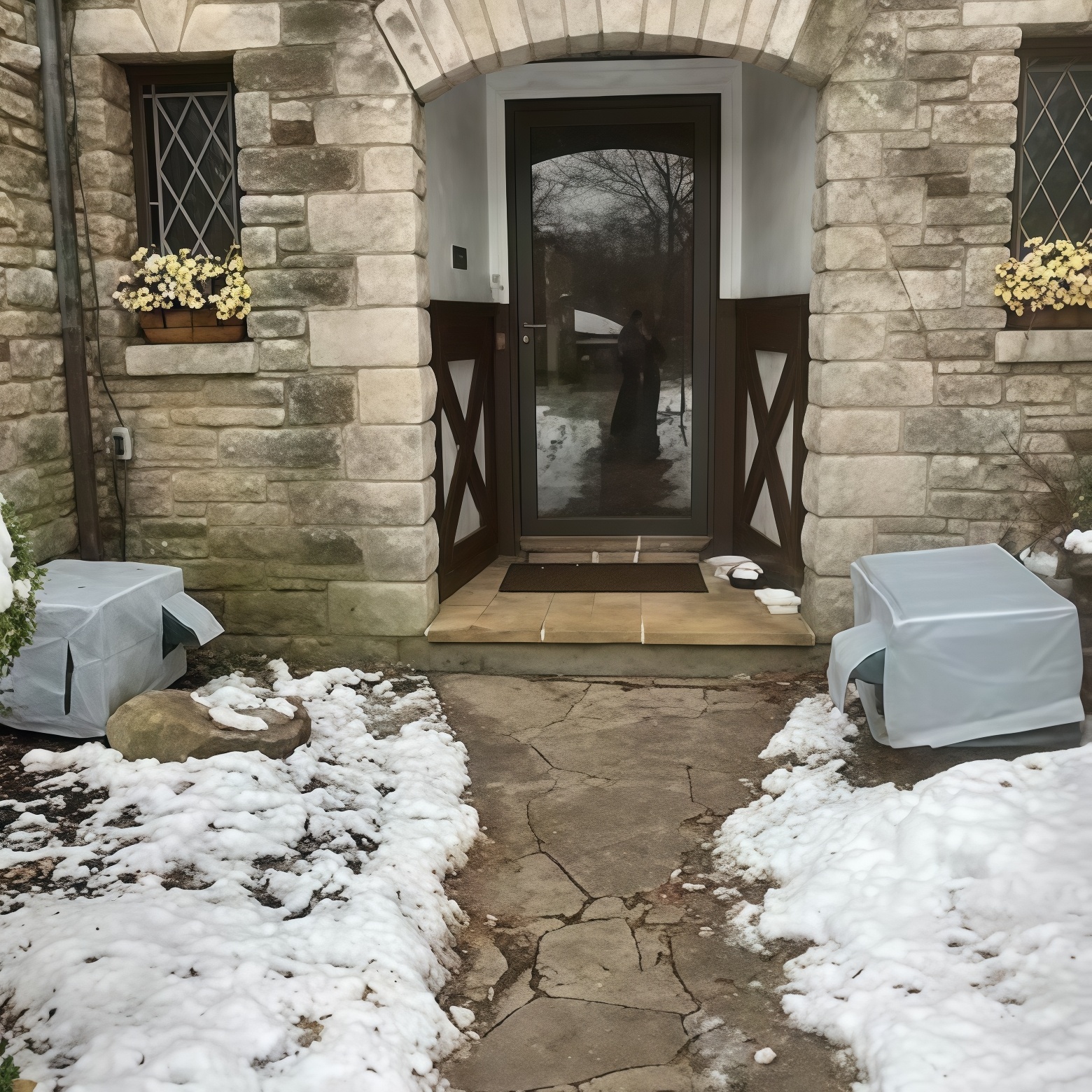 Heated Insulated Cat Shelter for Outdoors - 100% Waterproof, Safe Exit | Large Desert Camo【Overseas Clearance, Ends in 72 Hours】