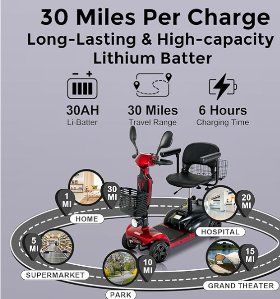 Last 5 Days! Limited-Time Low Price Sale & Clearance!  Best-Selling Mobility Scooter