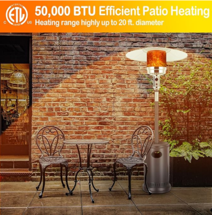 Last 5 Days! Limited-Time Low Price Sale & Clearance! 46K BTU for Patio & Business 