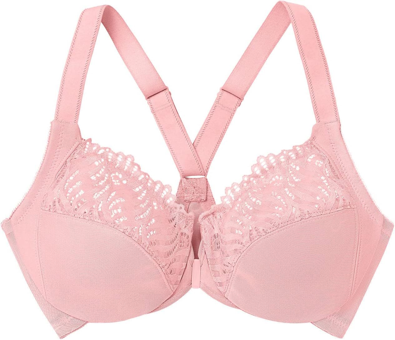 Triumph💥Women's Plus Size Front-close T-back Wonderwire Underwire-Kupte 1 a získáte 2 zdarma