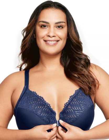 Triumph💥Women's Plus Size Front-close T-back Wonderwire Underwire-Kupte 1 a získáte 2 zdarma