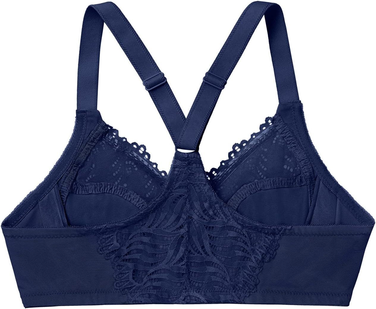 Triumph💥Women's Plus Size Front-close T-back Wonderwire Underwire-Kupte 1 a získáte 2 zdarma