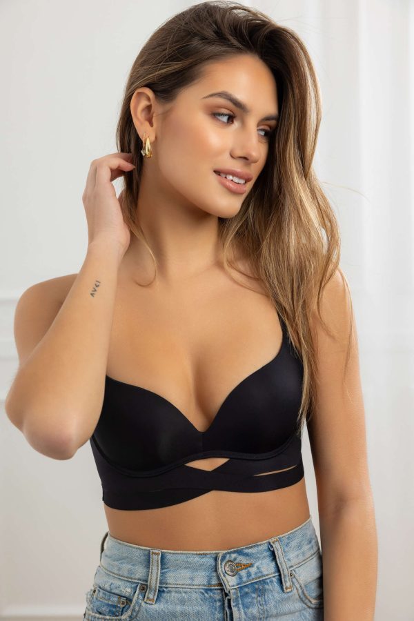 Triumph-3 kusy💥Bezdrátová podprsenka ELLA blush