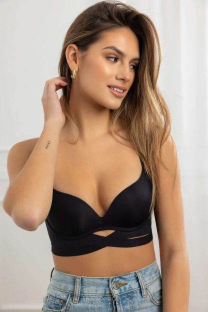 Triumph-3 kusy💥Bezdrátová podprsenka ELLA blush