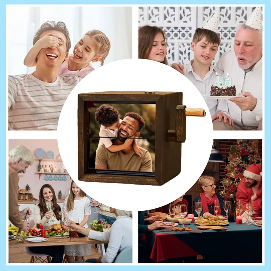Hand Crank Flipbook Box for Lover – Personalized and Unique Gift