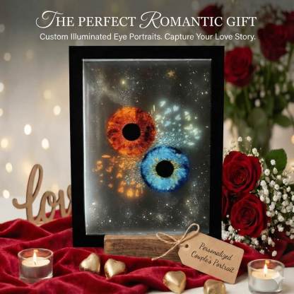 🌟 Custom Couple Eye Portrait