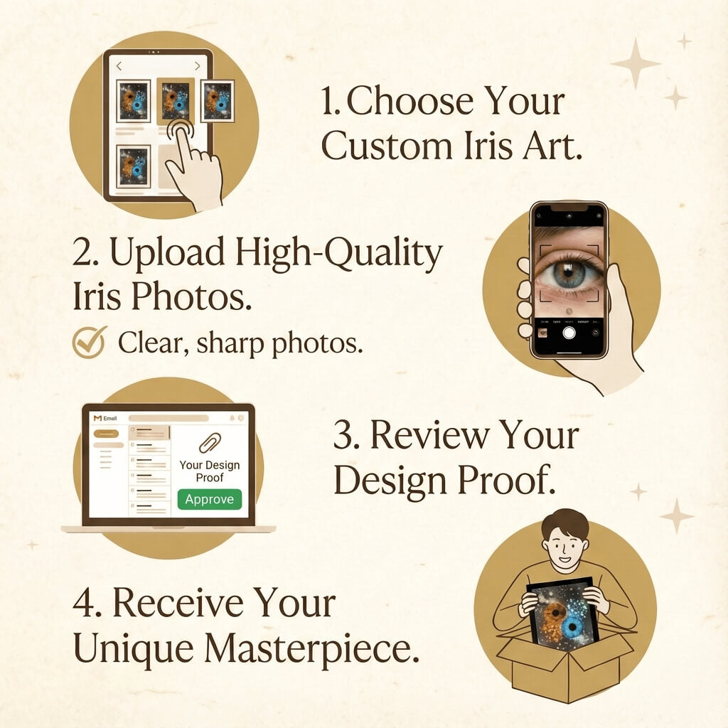 🌟 Custom Couple Eye Portrait