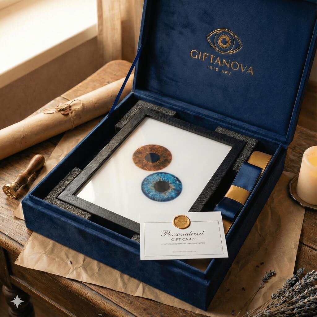 🌟 Custom Couple Eye Portrait