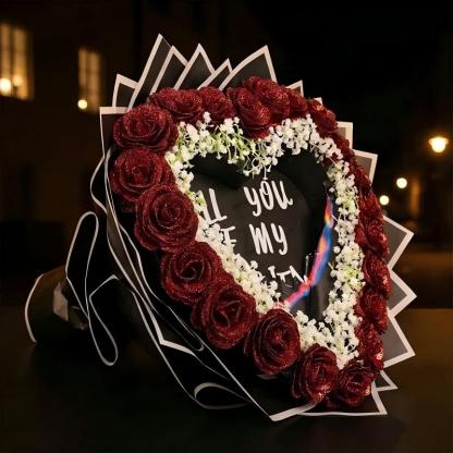 Everlasting Glitter Roses - Burnaway Edition